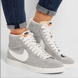 Nike suede blazer high tops